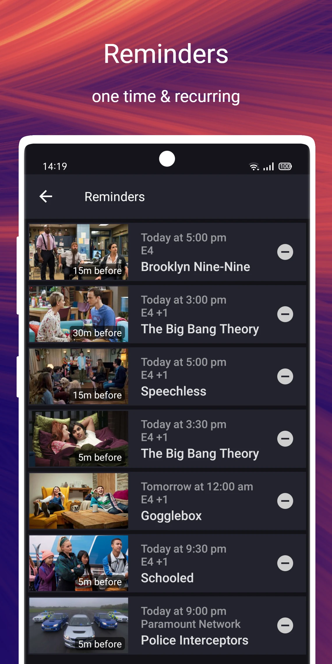 UK TV Guide - TV Live Listings screenshot