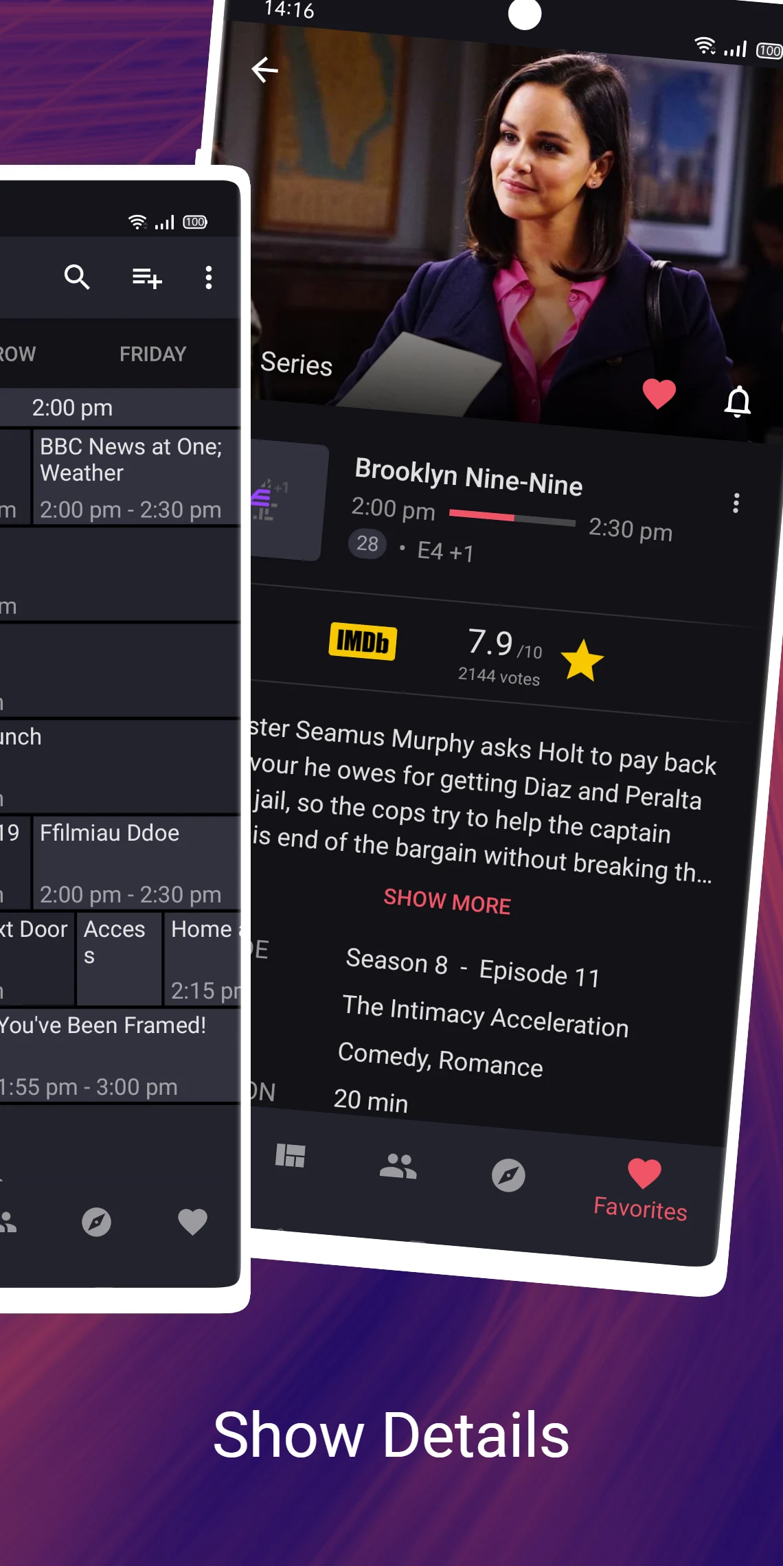 UK TV Guide - TV Live Listings screenshot